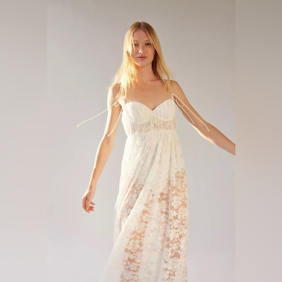 NWT For Love and Lemons Lorena Dress in size Medium - Picture 13 of 16